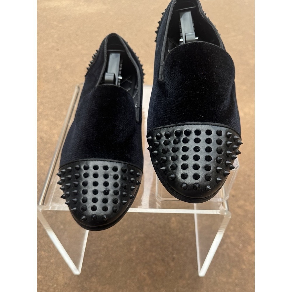 VTG CASCOHI Mens 10.5 Leather Spike Studded Goth Punk Avante Grande